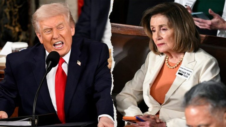 Trump takes jab at Pelosi by name over history of controversial stock trading